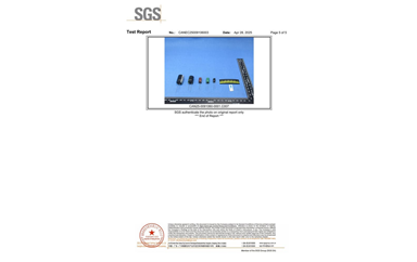 環(huán)保測試報(bào)告 TSCA CANEC25009106003