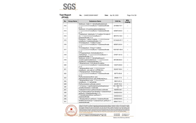 環(huán)保測(cè)試報(bào)告 PFAS CANEC25009106007