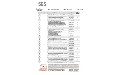 環(huán)保測(cè)試報(bào)告 PFAS CANEC25009106007