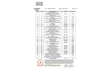 環(huán)保測試報告 SVHC CANEC25009119801